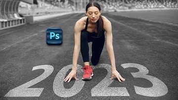 Add Text (2023) on any Surface in Photoshop - Tutorial