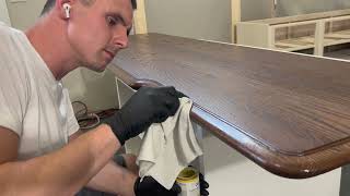 Using OSMO to stain and finish Furniture DIY