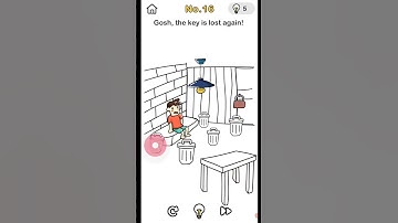 Brain Out Escape Room No 16 Gosh, the key is lost again