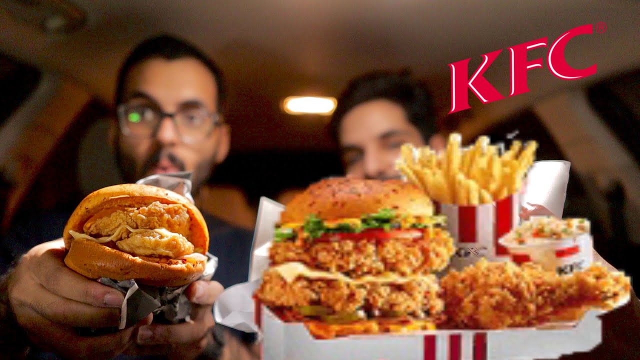 الوجبة الجديدة من كنتاكي زنجر ناري بوكس🔥🥵