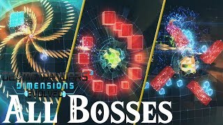 Geometry Wars 3: Dimensions // All Bosses