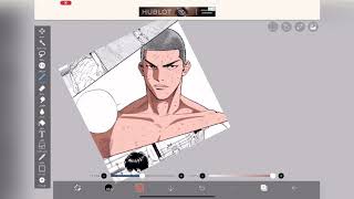 تلوين مانجا رقمي برنامج ipis paint x screenshot 2