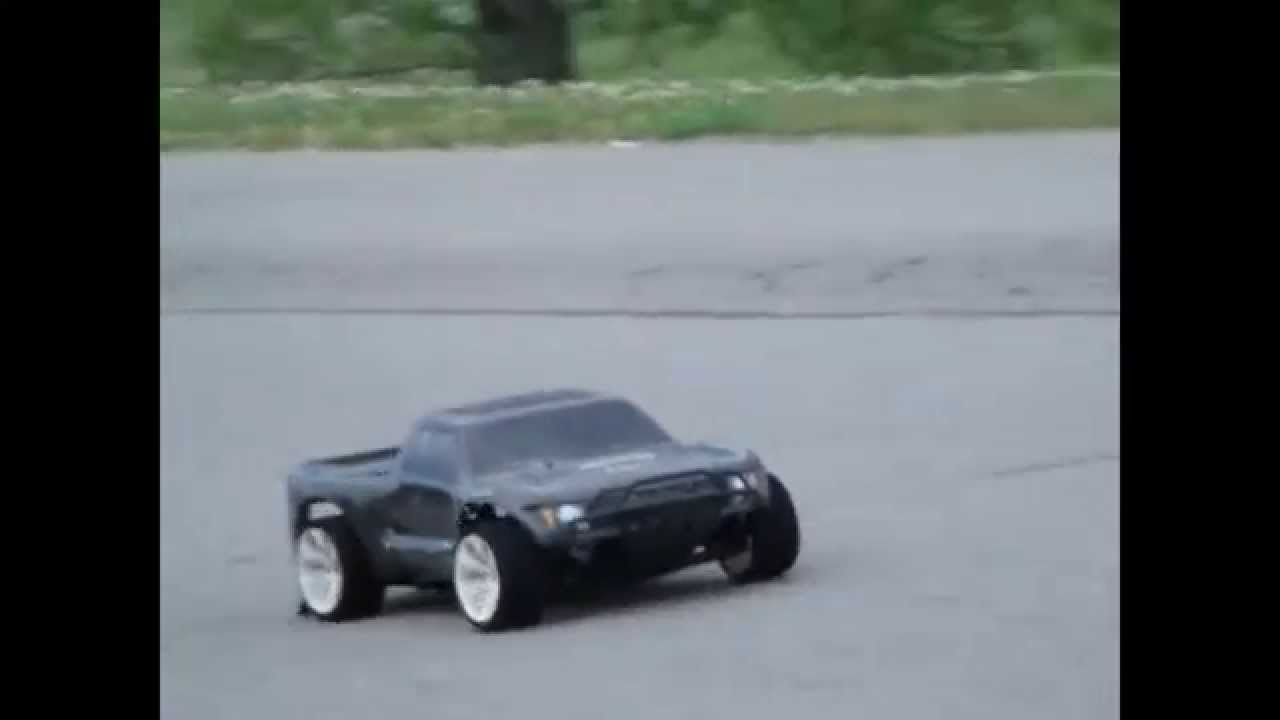 traxxas slash speed run