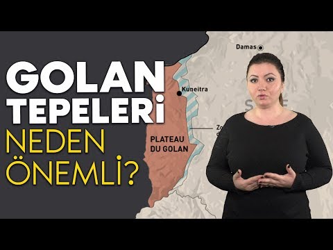 Kronolojik sıralamayla Golan Tepeleri'nin önemi