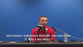 Full Urban Meyer post-Iowa news conference