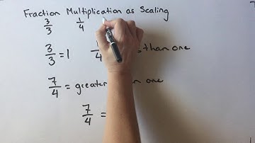 Fraction Multiplication as Scaling