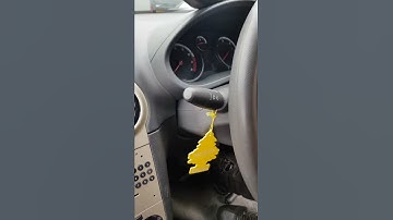How to change indicator stalk on Vauxhall corsa 2017