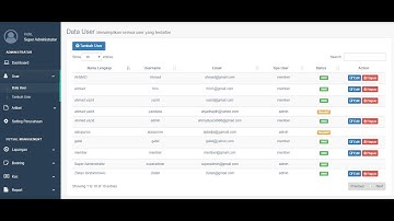Aplikasi Pemesanan Online Lapangan Futsal Menggunakan Laravel dan MYSQL.