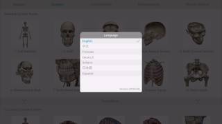 Changing the app language | Human Anatomy Atlas 2018 screenshot 4