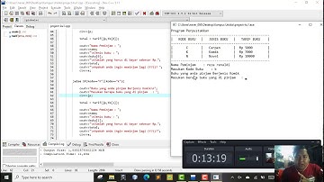 Tugas UAS Pemrograman Terstruktur D3 Non Regular Oleh (Reza Renaldi , 2010010793)