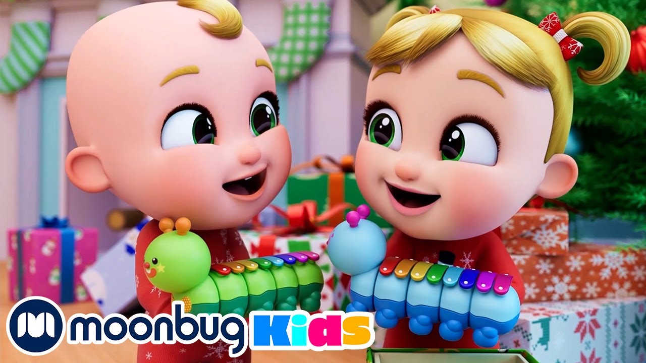 Christmas Morning Song | LITTLE WORLD | Kids Cartoons | MOONBUG KIDS