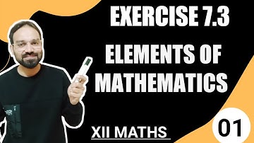 Exercise 7.3 Class 12 maths elements of mathematics Differentiation part 1