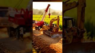 MINIATURE HEAVY EQUIPMENT RUNNING NEATLY #miniature #heavyequipment #trending