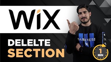 How To Delete A Section On Wix Website 2025 | Delete Blog Section On Wix | Delete Wix Sections