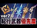 【原神】交換するならコレ!新・紀行武器の優先度ランキング【ver7.0最新版】