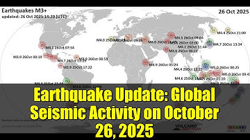 Earthquake Update: Global Seismic Activity on October 26, 2025