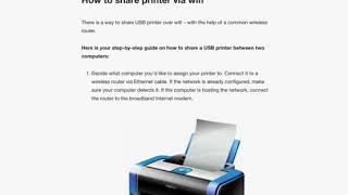 Share USB Printer between two Computers How To Share A Usb Printer Between 2 Computers Impress Computers Katy Tx