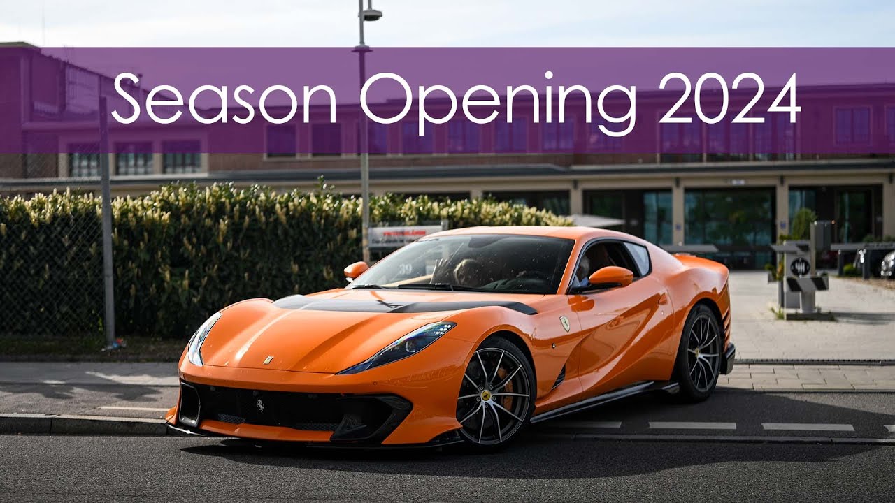 1of1 Ferrari 812 Competizione beim Season Opening 2024 Motorword München