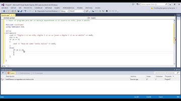 C++ if-else anidados (si anidado)