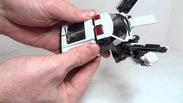 Hasbro MP 04 Prowl Transformation