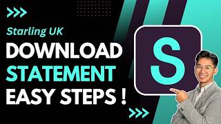 How to Download Starling Statement PDF