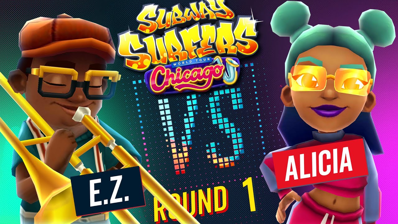 Subway Surfers Versus | E.Z. VS Alicia | Chicago - Round 1 | SYBO TV