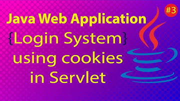 Login system using Cookies in servlet #16.3