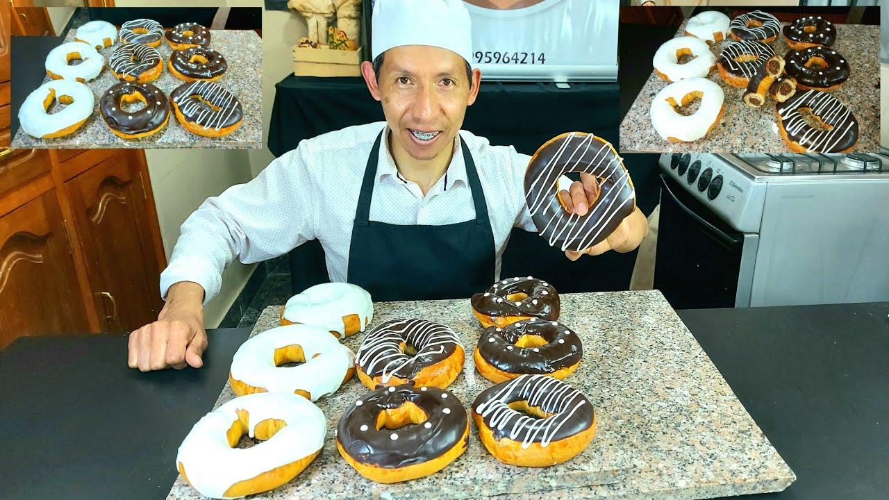 Esto te Gustará Donas o Roscas Mixtas al horno (con el toque de Luis) Ecuador