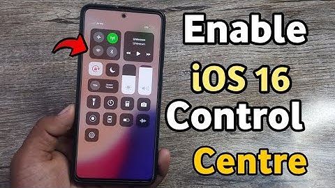 Enable iPhone 14 Pro Control Centre In Any Samsung Devices | A50 A50S A51 A52 A52S A71 A31 F62 M31