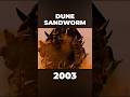 The Evolution of Dune’s Sandworms from 1984 to 2024 #Dune #shorts