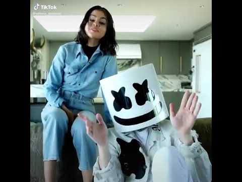Selena Gomez Promotes Her Song With Marshmallow