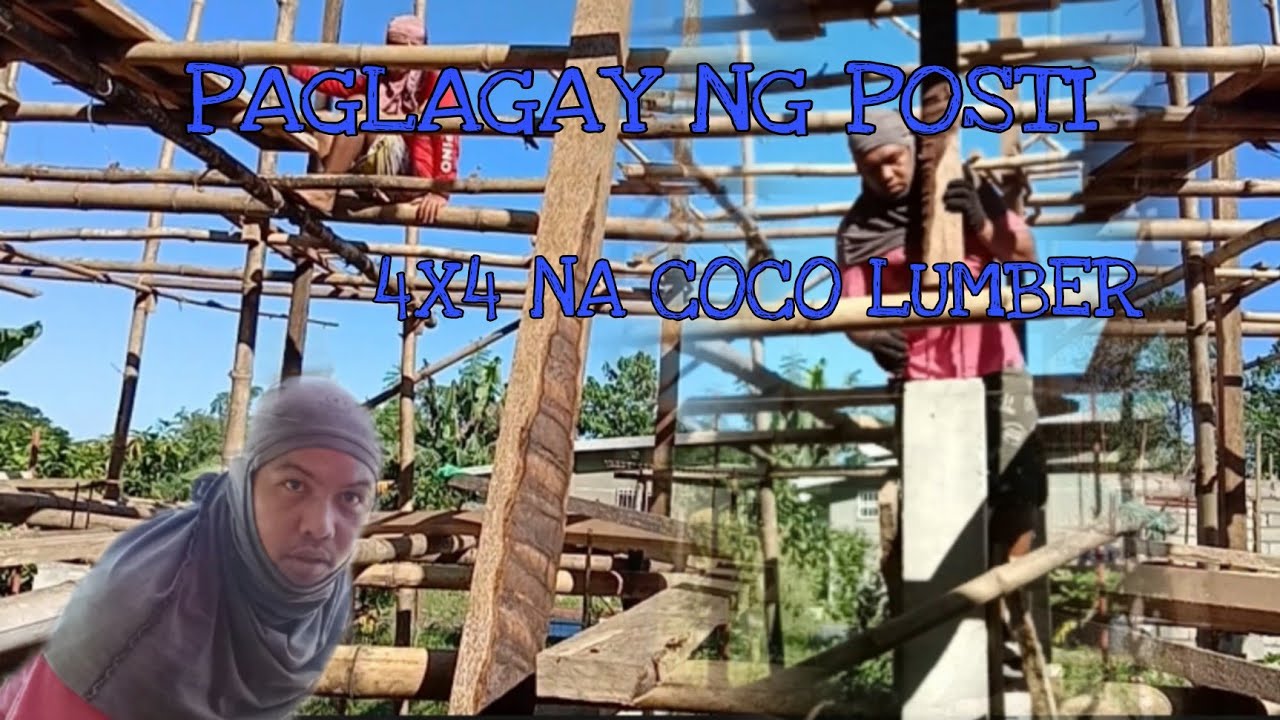 day-16-pagbolts-ng-poste-4x4-na-coco-lumber-part-25-youtube