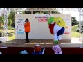 サンマートフェスタ2014 手話で歌ってみよう!「みんな色の世界」Let's sing in sign language! Everyone color of the world San Mart F