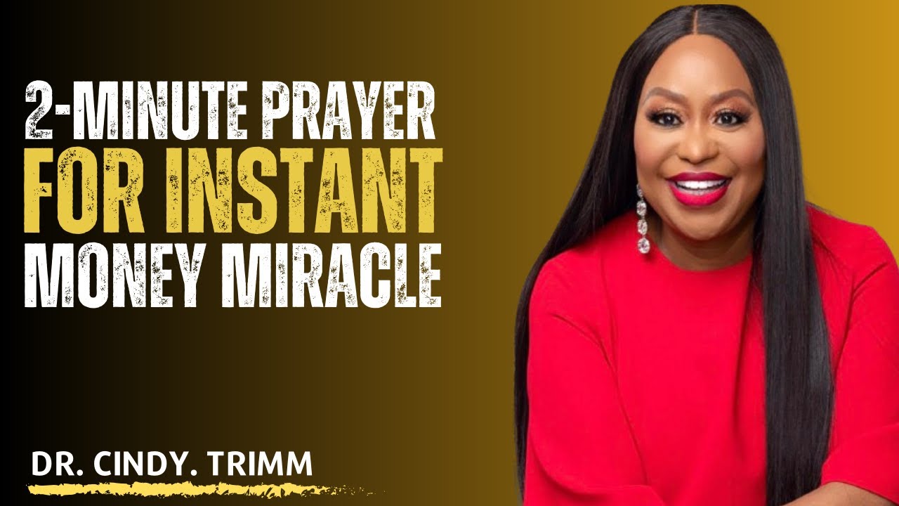 DON’T TELL ANYONE! Listen To This Prayer & Money Will MIRACULOUSLY Appear! 💰 | Dr. Cindy Trimm