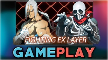 Fighting EX Layer | BETA Gameplay | PS4