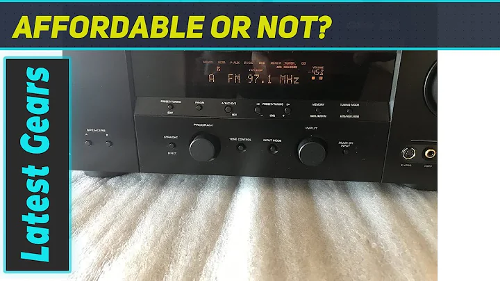Unleashing Audio Excellence: Yamaha HTR-5760 7.1-Channel Receiver Review!