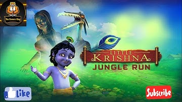 Little Krishna Jungle Run | Android Gameplay | The Gamers King
