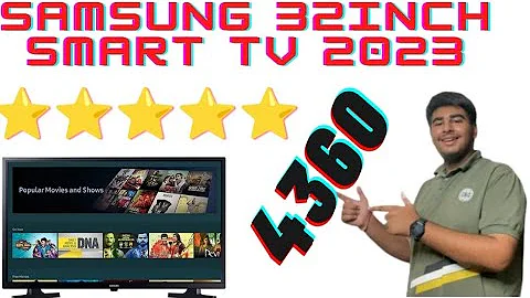 samsung 32 inch smart tv 2022 model 4360  samsung 32 inch smart led tv 4360 review features unboxing