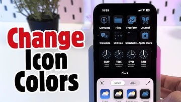 Customize App Icon Colors on Your iPhone 16e - Full Guide