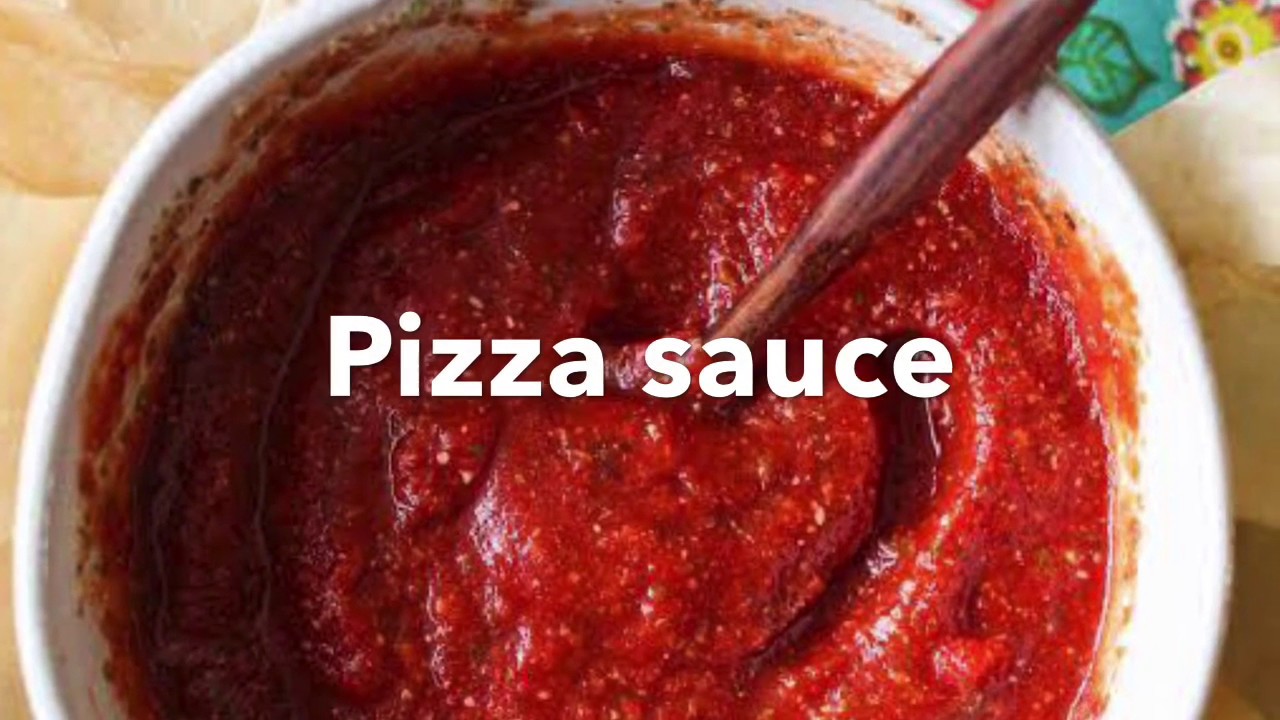 HOW TO MAKE PIZZA SAUCE Pizza sauce recipe EASY MARINARA SAUCE