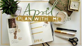 Plan with me for APRIL 2022 • Bullet Journal Set Up
