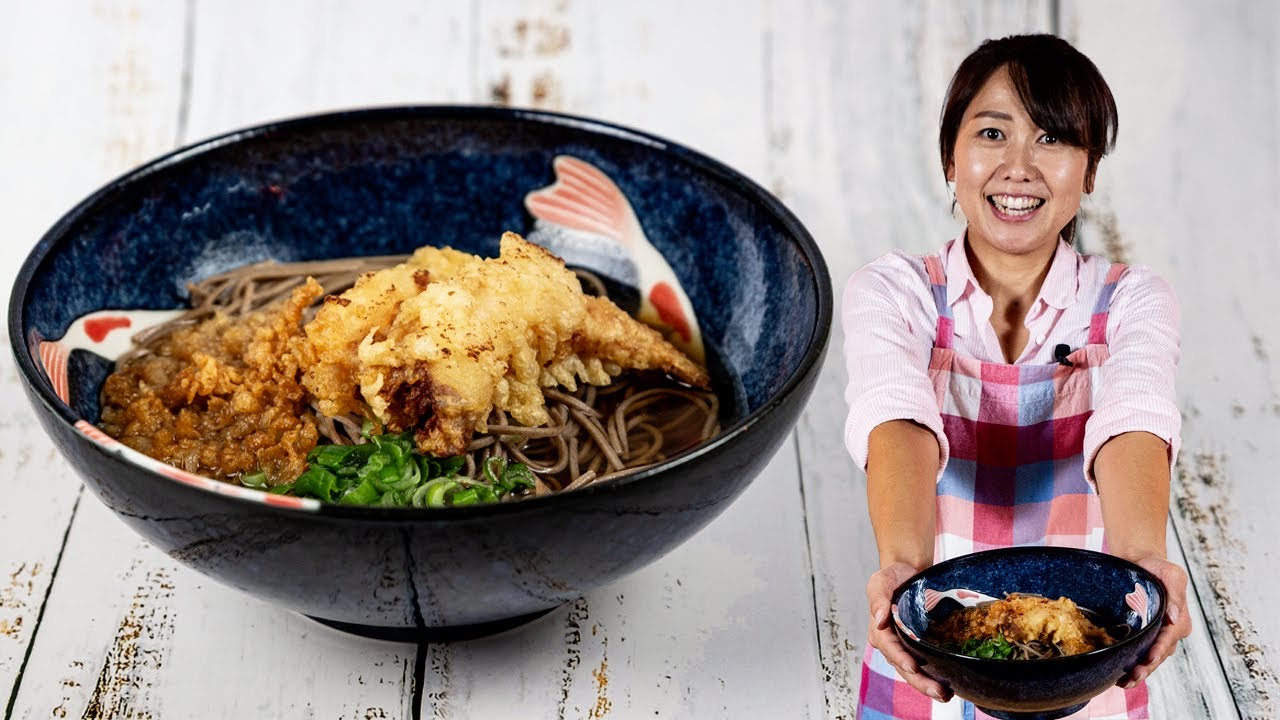 Toshikoshi Soba | Ebitensoba | Recette japonaise de fin d'année