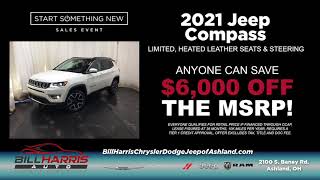 Jan 2021 | Jeep Offer at Bill Harris Chrysler Dodge Jeep Ram in Ashland, Ohio