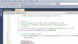 XNA 4 Course I Ch 11 06 Finish the Game