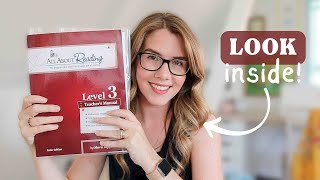 ALL ABOUT READING LEVEL 3 FLIP THROUGH | Homeschool Reading Curriculum