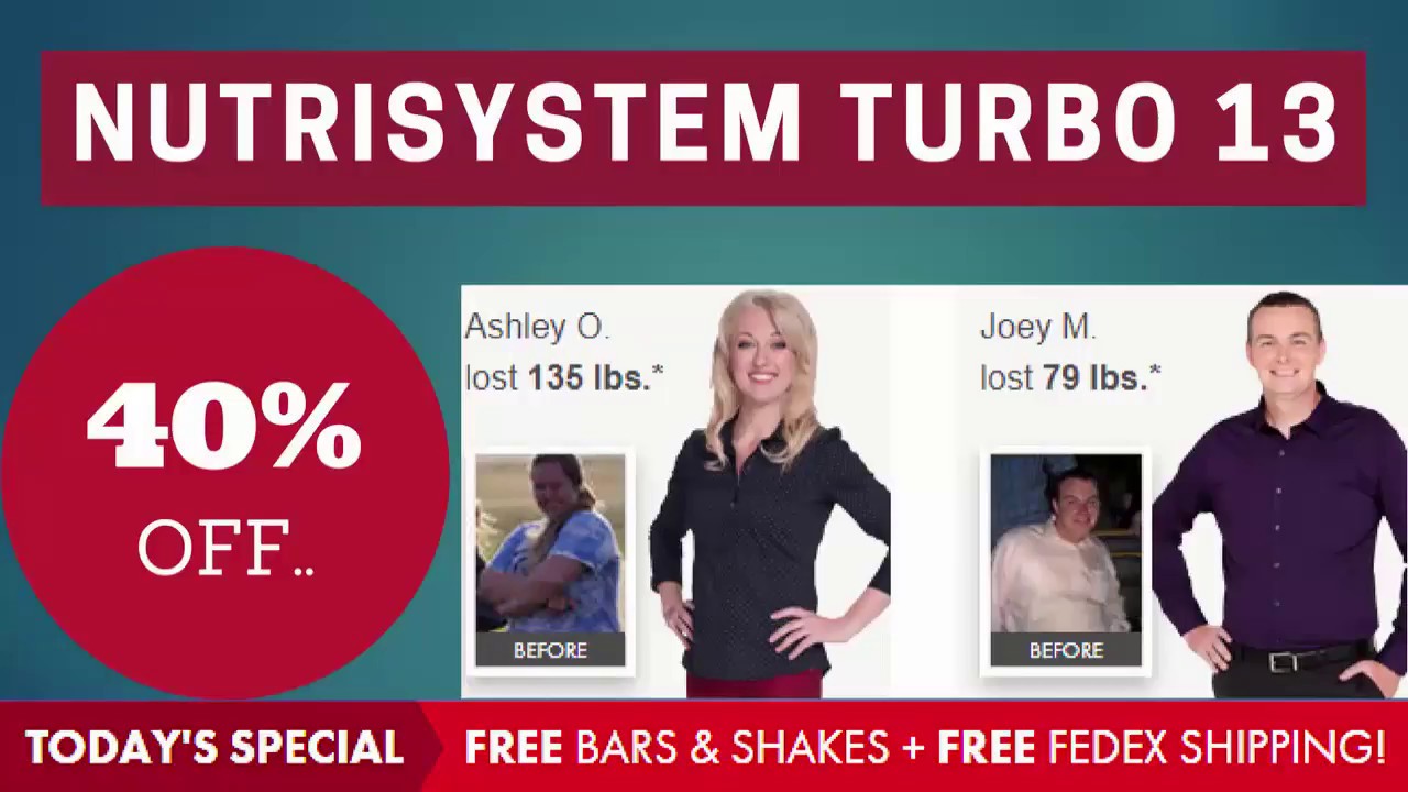 Nutrisystem Turbo 13 Cost Per Month Nutrisystem Discount Code Nutrisystem 40 Off Discount