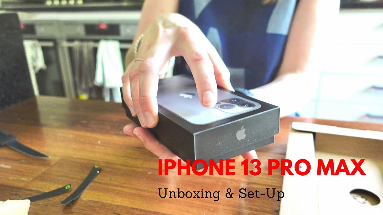 iPhone 13 Pro Max - Unboxing, Setup and First Look 