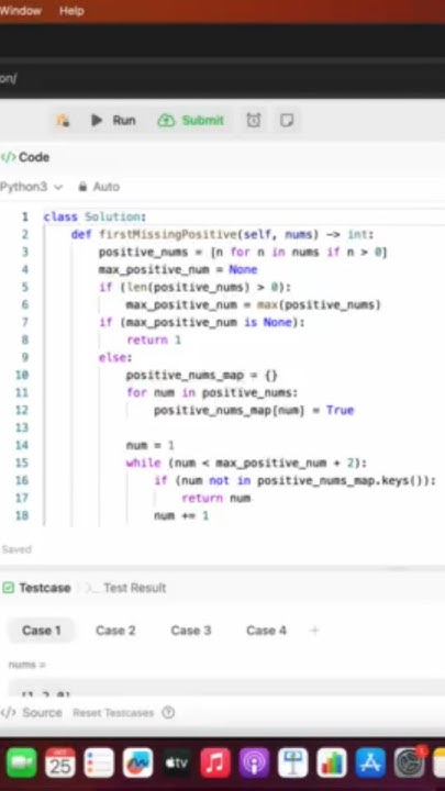 First missing positive. #algorothm #algorithms #algorithmhacks - YouTube