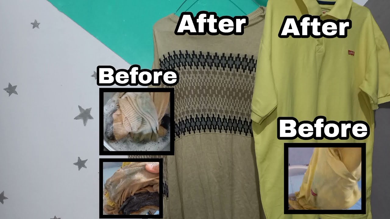 Cara Menghilangkan Noda Luntur di Baju Berwarna // Cara Mudah