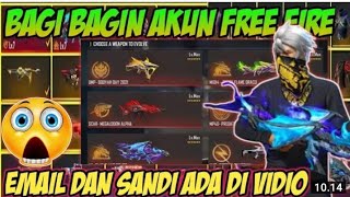BAGI BAGI AKUN SULTAN FREE FIRE GRATIS __ Terbaru Hari Ini #part1 BAGI BAGI AKUN SULTAN FREE FIRE GRATIS __ Terbaru Hari Ini #part1